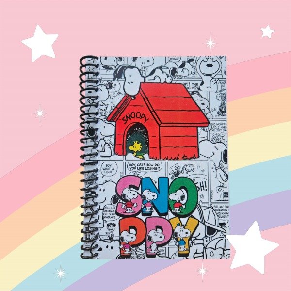 Producto - Cuaderno A6 Snoopy Casita