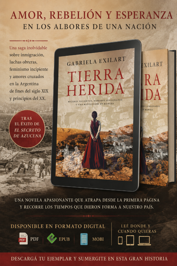 Producto - Tierra Herida Gabriela Exilart