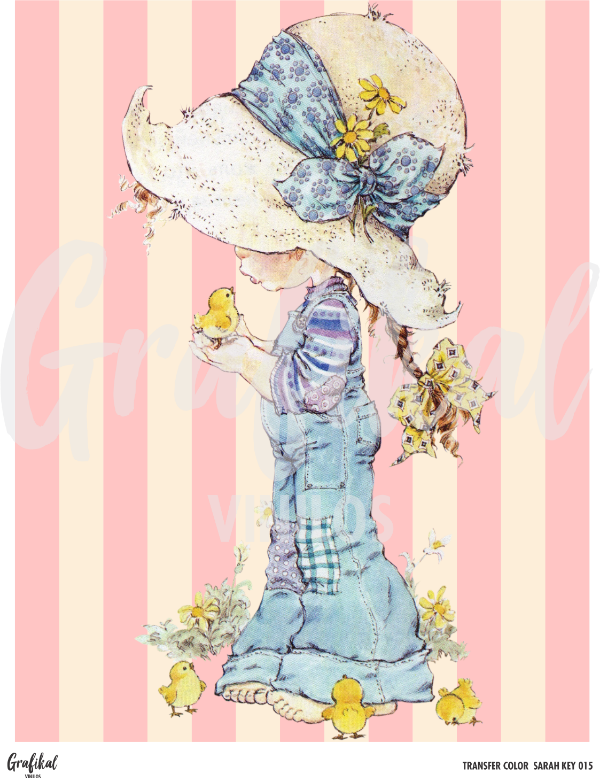 Producto - Transfer Color  Sarah Key 017