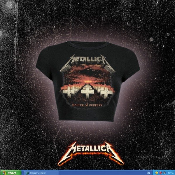 Producto - Master of Pupets - baby tee