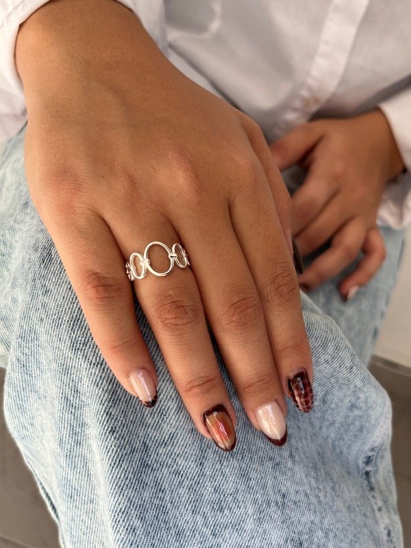 Producto - Anillo círculos en degrade