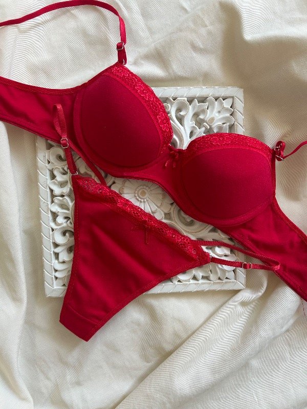 Producto - Conjunto Danesa Rojo