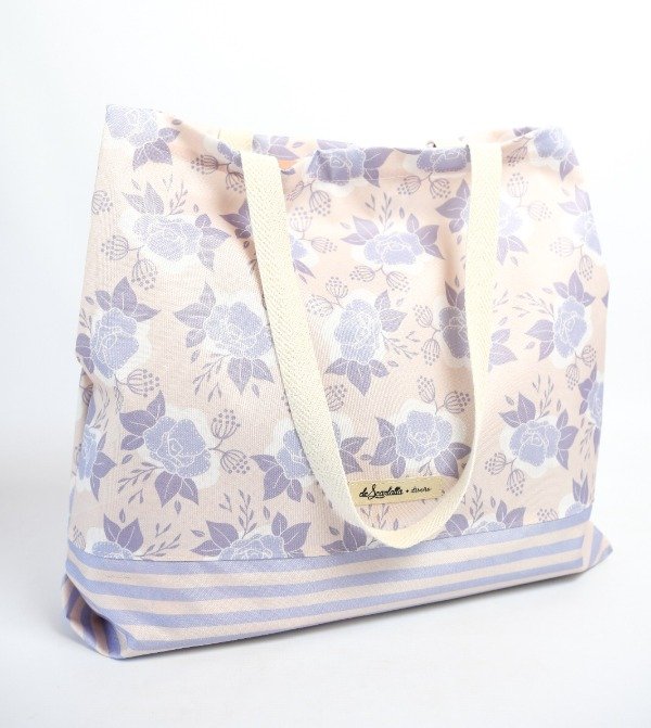 Producto - Bolso playero Plastic Rose pasteles