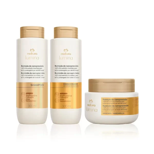 Producto - Kit Nutrición de Nanoprecisión: shampoo + acondicionador + mascara