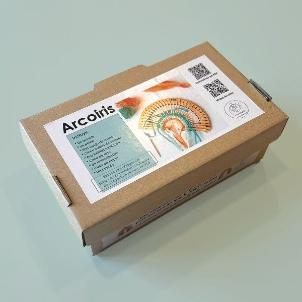 Producto - Kit Para Tejer En Telar - Arcoiris