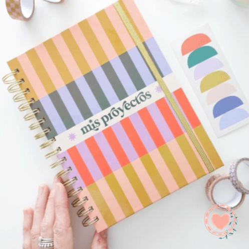 Producto - Cuaderno A5 tapa dura - Mis proyectos