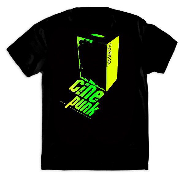 Producto - Remera SARNA Cinepunk - lima limón