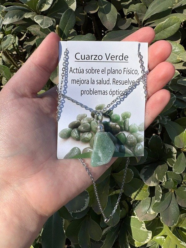 Producto - Dije Cuarzo Verde