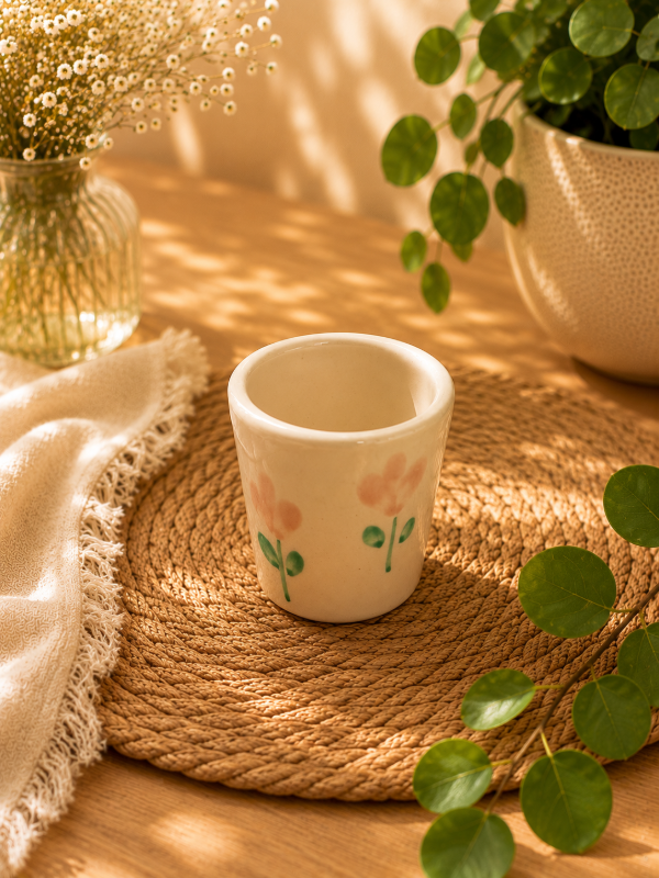 Producto - Petit ceramica premium flores rosas