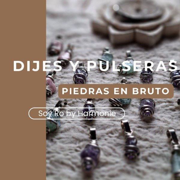 Producto - Dijes y Pulseras de Piedras en Bruto