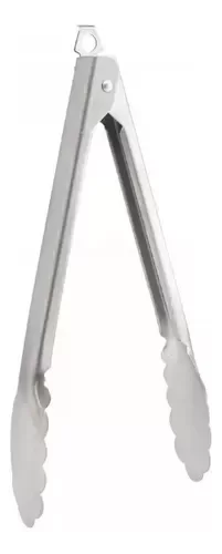 Producto - Pinza Gastronomica De Acero Inoxidable 23 Cm