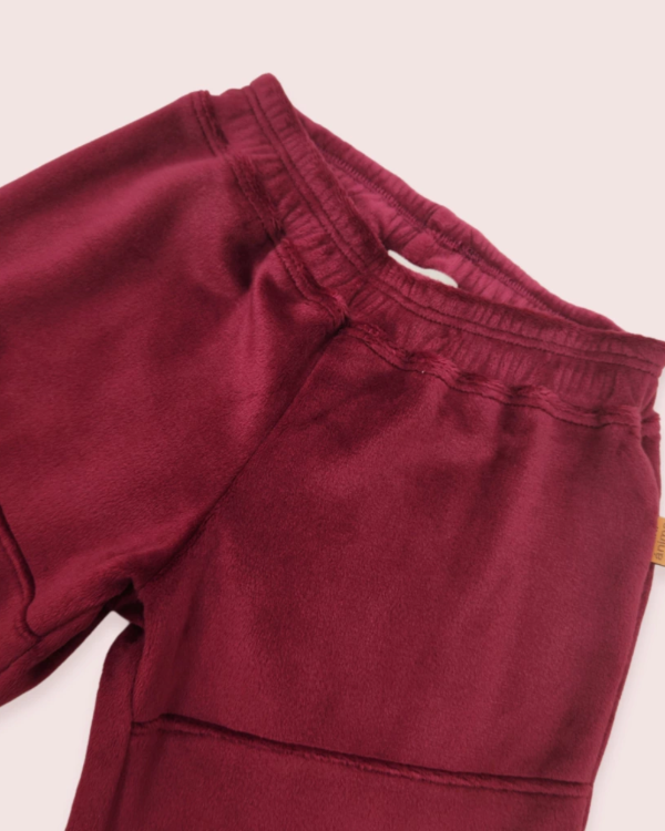 Producto - PANTALON JOGGER PLUSH CON RECORTES - 3