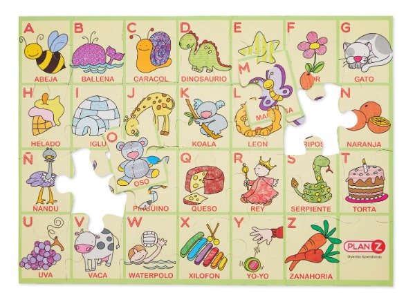Producto - Rompecabezas Gigante - ABC y Bichos - 1