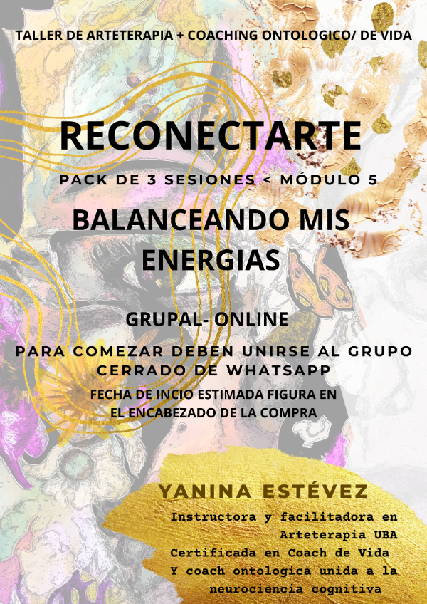 Producto - MÓDULO 5 PACK DE 3 SESIONES- BALANCEANDO MIS ENERGÍAS