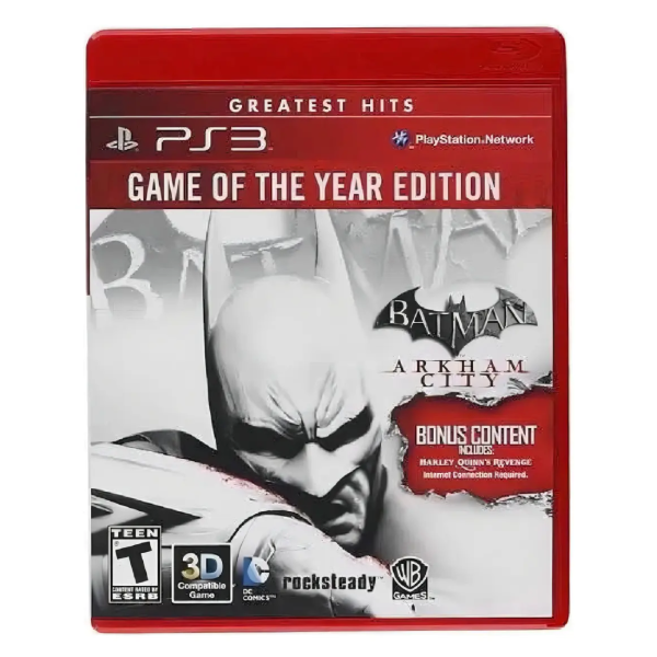 Producto - PlayStation 3 Batman Arkham City Game of the Year Edition USADO