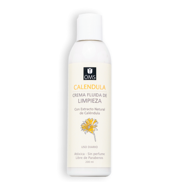 Producto - Crema Fluída De Limpieza Con Caléndula Vegana Sin Tacc OMS 200 ml