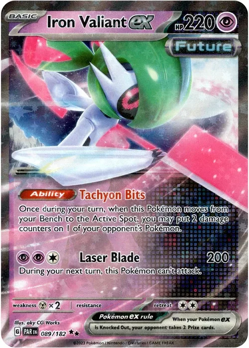 Producto - Iron Valiant ex - 089/182 - Paradox Rift - Holo