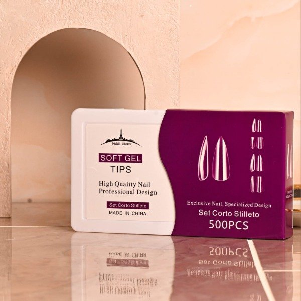 Producto - Stilleto - Tips Soft Gel Cortos