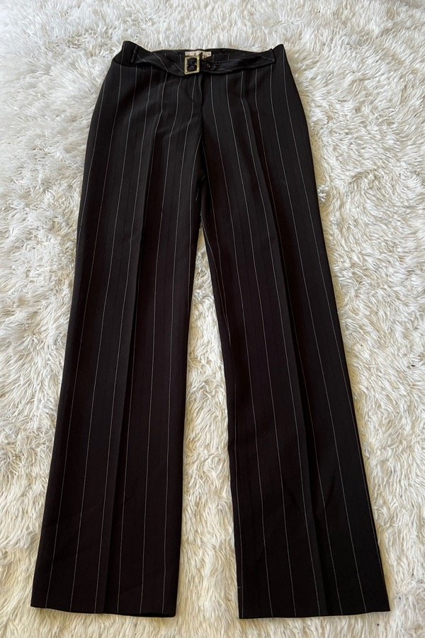 Producto - Trouser stripey black y2k talle 36-38