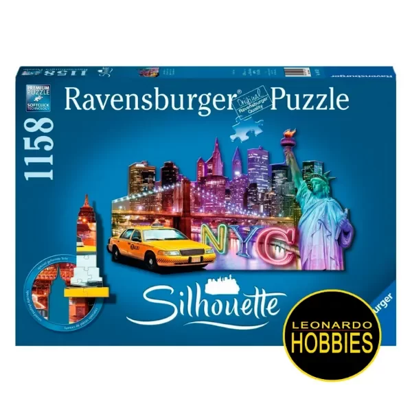 Producto - Sikyline NYC 1158 Piezas Silhouette Ravensburger 16153