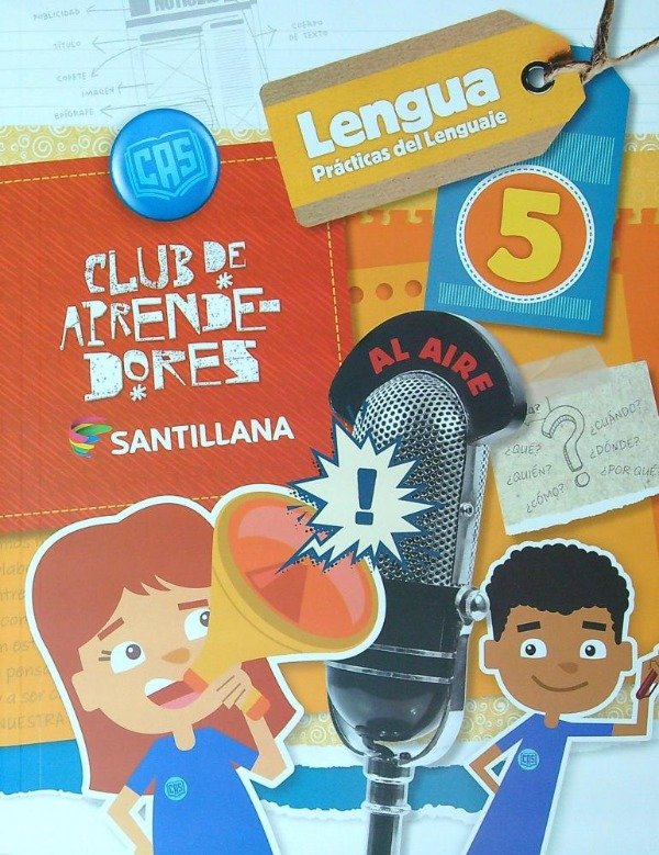 Producto - LENGUA / PRACTICA DEL LENGUAJE 5 - CLUB DE APRENDEDORES  9789504676201