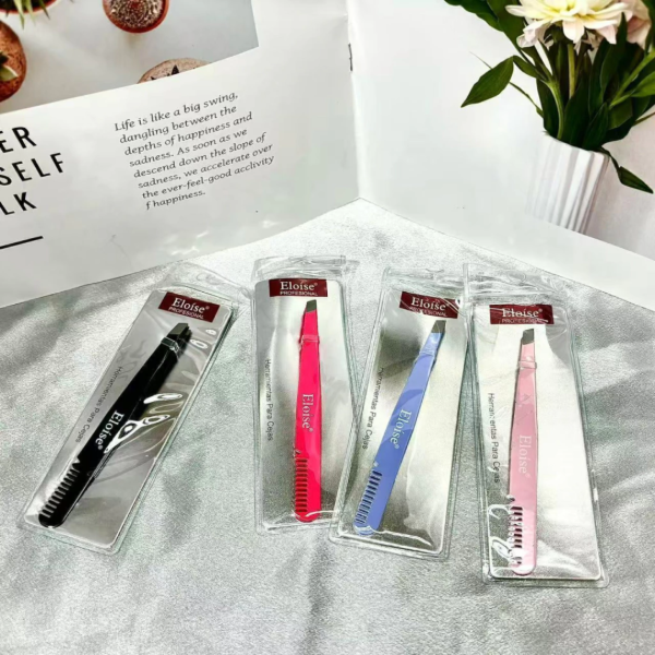 Producto - Pinza de depilar con peine - ELOISE