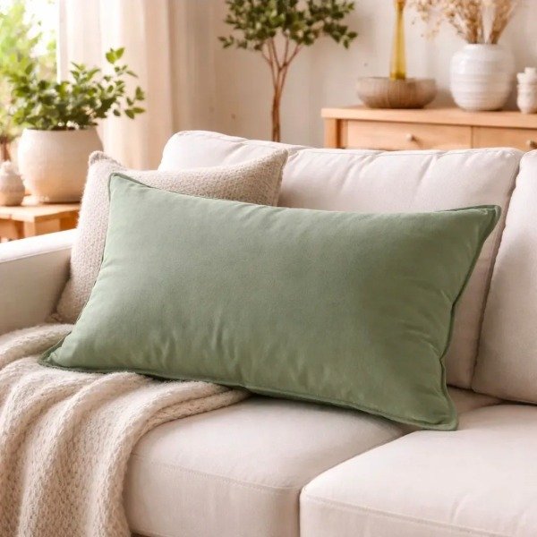 Producto - Almohadón Esencia Verde Malva 50x70 - 4