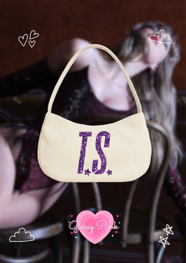 Producto - Mini Mini Bag T.S - VINILO GLITTER VIOLETA