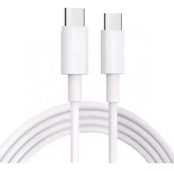 Producto - CABLE TIPO C A TIPO C BLANCO, 1 METRO