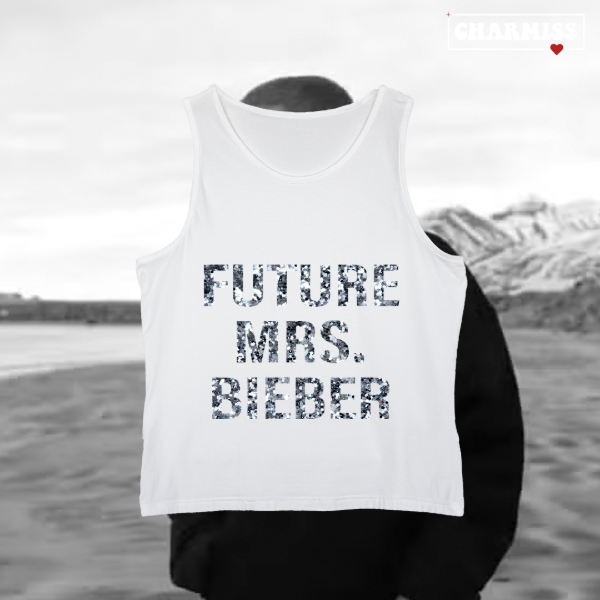 Producto - TANK TOP- MRS BIEBER "vinilo glitter"