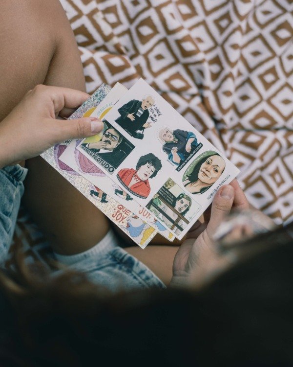 Producto - Esperando la carroza stickers