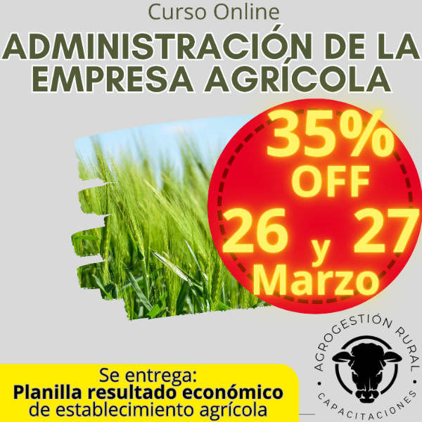 Producto - Curso Online Administración de la empresa agrícola
