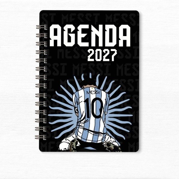 Producto - Agenda 2027 Imprimible Pdf Messi Semanal