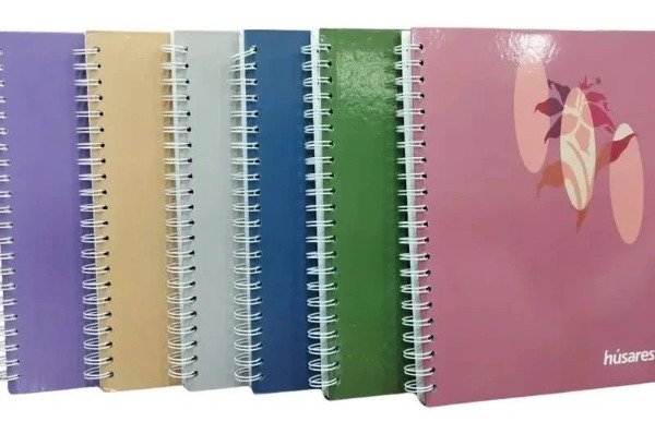 Producto - CUADERNO 29.7 HUSARES x 120H. FANTASIA DOUBLE RING t/carton  Rayado - 2