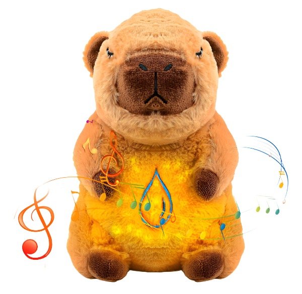 Producto - Capibara que respira con luz y sonido