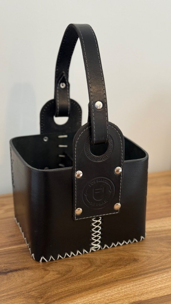Producto - Canasta Matera cuadrada negra - 2