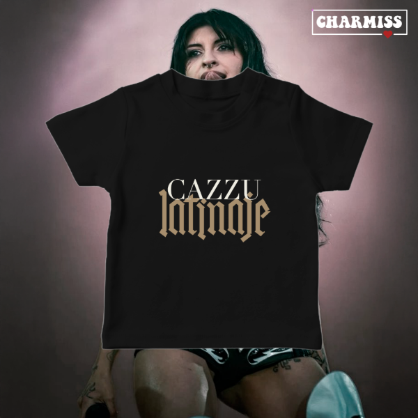 Producto - Baby tee- Cazzu Latinaje