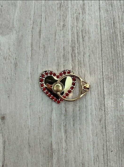 Producto - RING CORAZON DORADO STRASS