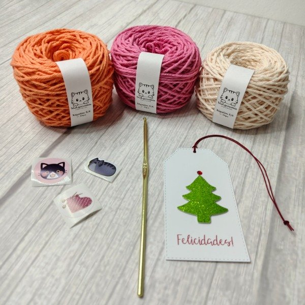 Producto - Kit 6 - Navidad Crochet Mini