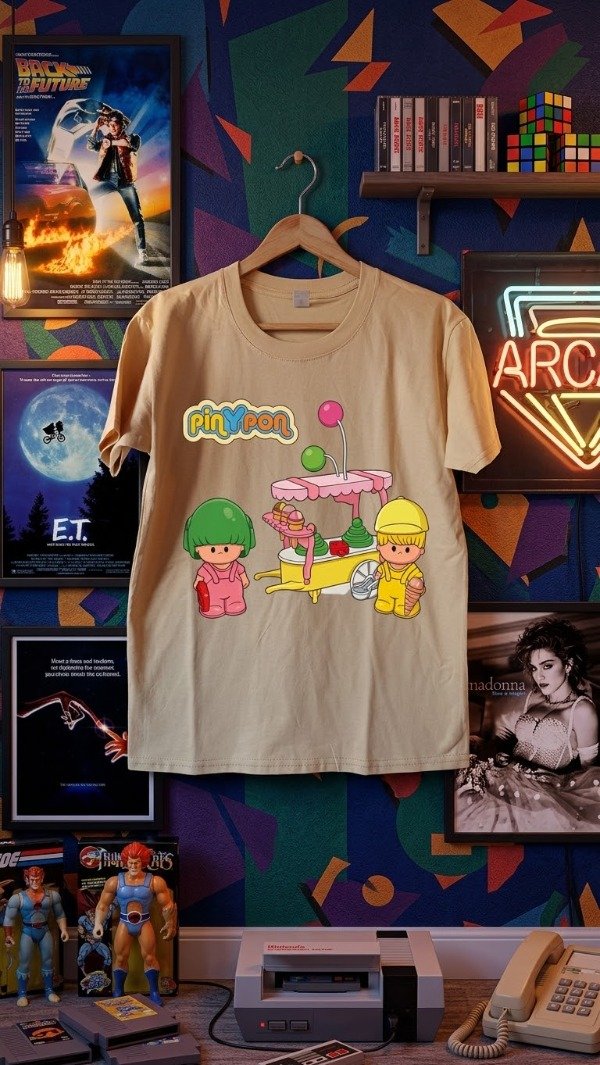 Producto - Remera Algodon Pin y Pon Helado Varios Colores - 3