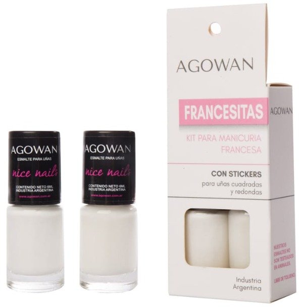 Producto - KIT MANICURIA FRANCESA AGOWAN