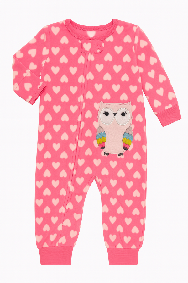 Producto - Enterito micropolar lechuza fluo