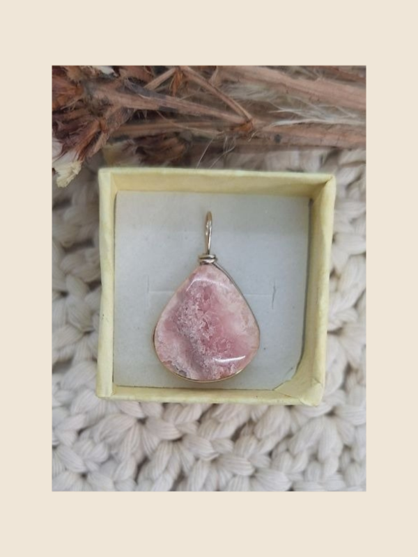 Producto - Dije gota "Rodocrosita"