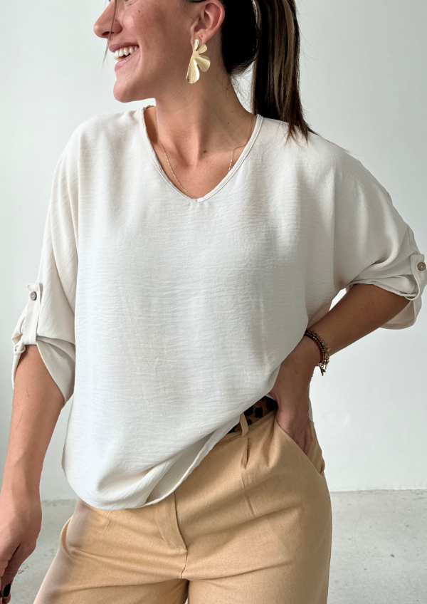 Producto - Blusa GEMA - Tiza
