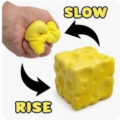 Producto - CHEESE Squishy Juguete Antiestrés Sensorial