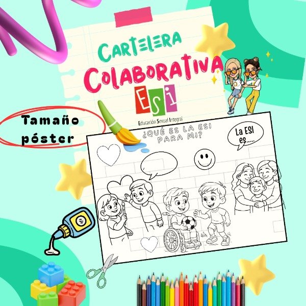 Producto - MURAL COLABORATIVO. QUÉ ES LA ESI PARA MI