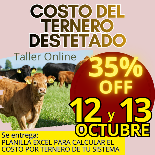 Producto - Taller Online: Cálculo del Costo del Ternero - 0