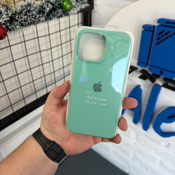 Producto - Silicone Case Verde Agua - iPhone 16 Pro Max