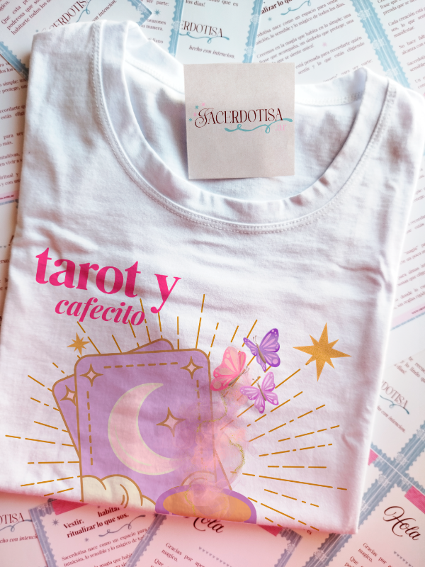 Producto - Remera Tarot y cafecito