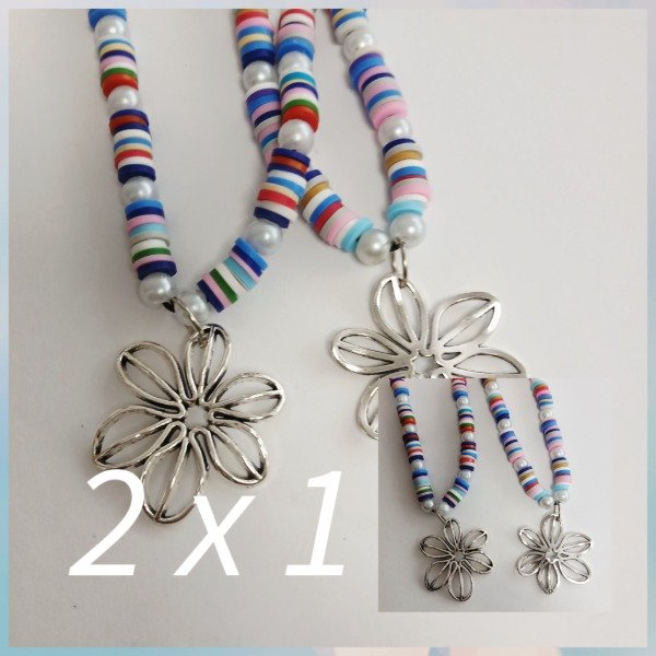 Producto - 2x 1 pulseras flor